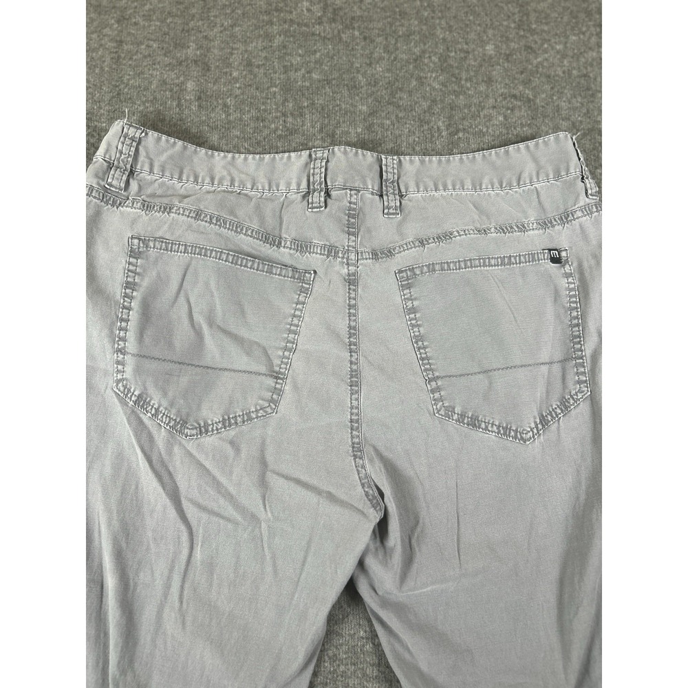Travis Mathew Pants Mens 35x34 Chino Pockets Gray Straight Fit Casual Golf - Picture 6 of 6